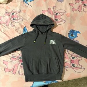 Ben Davis Charcoal Hoodie with Logo